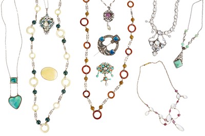 Lot 53 - A GROUP OF 20th CENTURY JEWELLERY