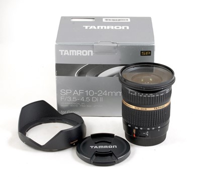 Lot 384 - Tamron 10-24mm f3.5-4.5 DiII SP Lens, Canon EOS Fit.