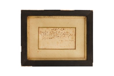 Lot 352 - Mayne (Simon) [Son of Regicide Simon Mayne]