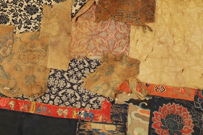 Lot 510 - A SCHOLARLY COLLECTION OF ASIAN BROCADES, SILK, AND COTTON TEXTILES