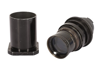 Lot 289 - A Taylor Hobson 100mm 4" f/2.5 Deep Field Panchro Lens