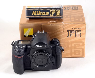 Lot 183 - Nikon F6 Professional Film Camera, As New.