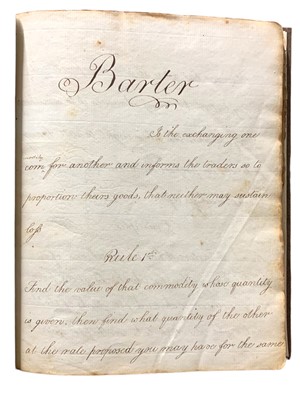 Lot 171 - A pair of manuscript recipe books