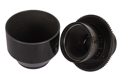 Lot 298 - A Taylor Hobson 3cm T/1.5 Vidital TV Lens