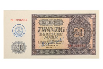 Lot 251 - SOVIET INTEREST - EAST GERMAN MILITARY SPECIMEN NOTES