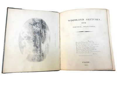Lot 295 - Sketchbooks, A collection of mid c. 19th. covering numerous subjects.