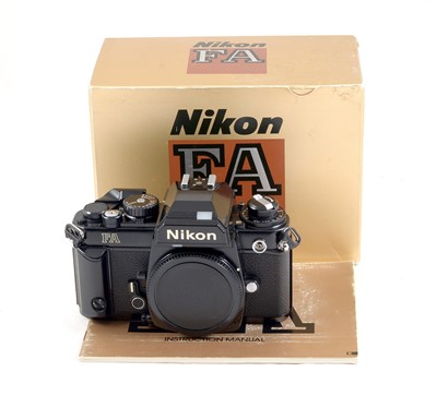 Lot 179 - Black Nikon FA Film Camera.