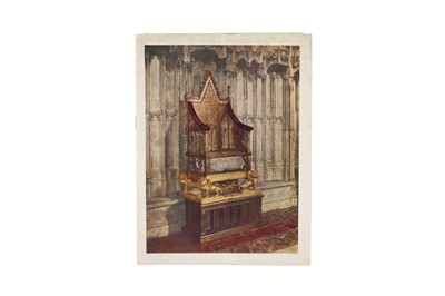 Lot 45 - SOUVENIR PROGRAMME OF THE CORONATION OF KING GEORGE VI AND QUEEN ELIZABETH, 11 MAY 1937