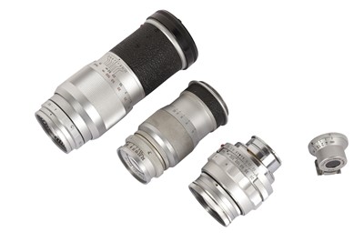 Lot 337 - A Selection of Leitz Elmar Lenses