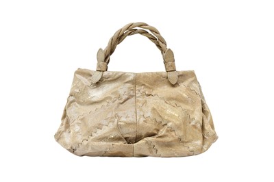 Lot 257 - λ Bottega Veneta Sand Stingray Open Tote