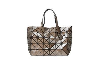 Lot 217 - Issey Miyake Bao Bao Metallic Bronze Prism Tote