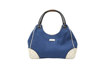 Lot 138 - Gucci Blue Colbert Guccisima Tote