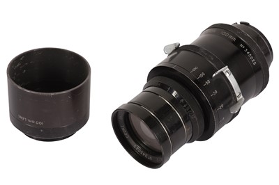 Lot 305 - A Taylor Hobson Cooke 100mm 4" f/2.5 Deep Field Panchro Cine Lens