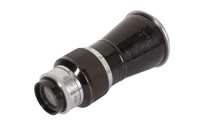 Lot 312 - A Leitz 10.5cm f/6.3 "Mountain" Elmar Lens