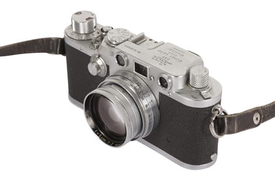 Lot 138 - A Leica IIIf Red Dial Rangefinder Camera