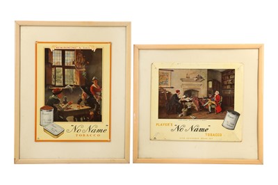 Lot 335 - PLAYER'S CIGARETTES SHOWCARDS: "NO NAME" TOBACCO