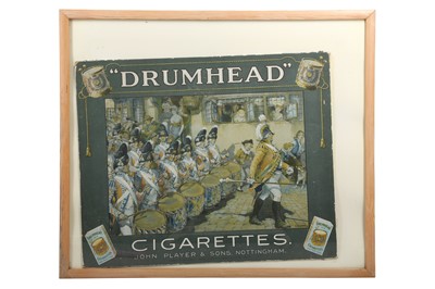 Lot 339 - PLAYER'S CIGARETTES SHOWCARDS: DRUMHEAD CIGARETTES