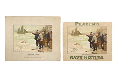 Lot 334 - PLAYER'S CIGARETTES SHOWCARDS:  GROUP OF LOOSE EXAMPLES
