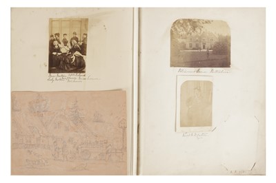 Lot 35 - SCRAP BOOK, 1859 ca.