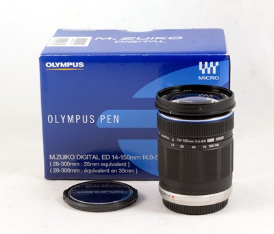Lot 27 - Olympus Pen Digital ED 14-150mm f4-5.6 Lens for Micro 4/3rds.