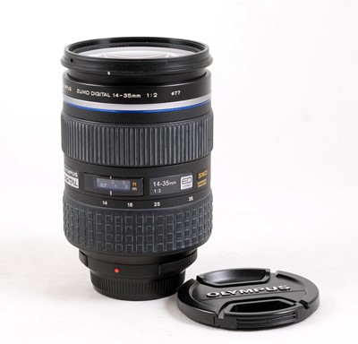 Lot 20 - A FAST Olympus 4/3rds Digital 14-35mm f2 SWD Lens.