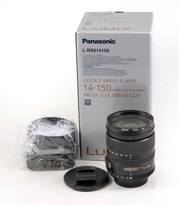 Lot 16 - Leica D Vario 14-150mm Mega O.I.S. f3.5-5.6 4/3rds Zoom Lens.