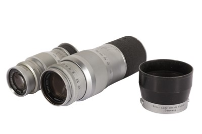 Lot 329 - A Pair of Leitz Telephoto Lenses
