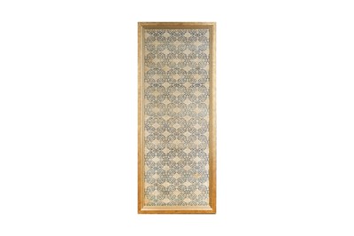 Lot 81 - A SAFAVID SILK AND METAL THREAD BROCADE PANEL