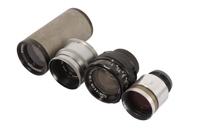 Lot 234 - A Selection of Enlarging and Projection Optics including a Cooke Kinetal Optical Block