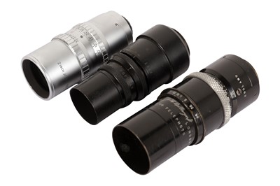Lot 236 - A Selection of Telephoto Cine Lenses