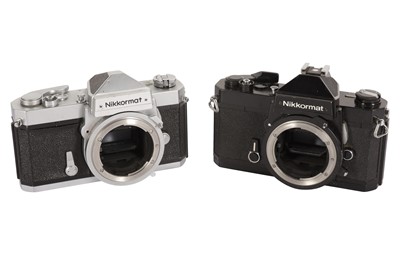 Lot 161 - A Pair of Nikon Nikkormat SLR Cameras