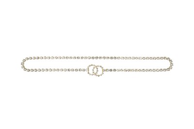 Lot 348 - Chanel Crystal CC 'Barbie' Belt