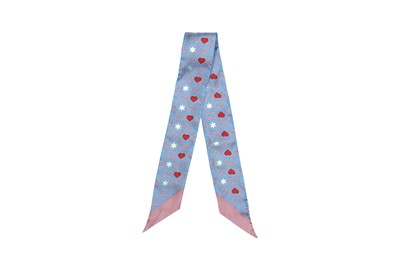 Lot 126 - Gucci Blue GG Heart & Star Bandeau