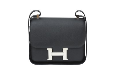 Lot 580 - Hermes Black Epsom Constance 24