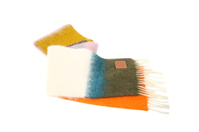 Lot 179 - Loewe Colourblock Mohair Anagram Scarf