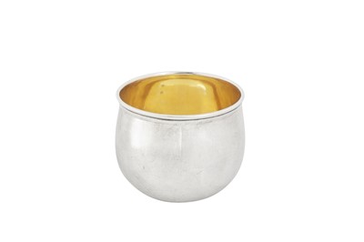 Lot 483 - A George III sterling silver tumbler cup, London 1772 by Jacob Marsh or John Moore