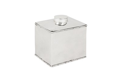 Lot 285 - A late 18th century Danish silver tea caddy, Copenhagen 1777 by Cort Legan Rasmussen ( active 1773-1806)