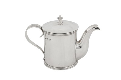 Lot 425 - A George IV sterling silver argyle, London 1824 by Rebecca Emes and Edward Barnard