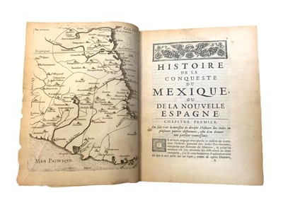 Lot 136 - Solis (Antoine de) Histoire de la conquête du Mexique, ou de la Nouvelle Espagne 1691