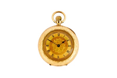 Lot 208 - OPEN-FACE POCKET WATCH.