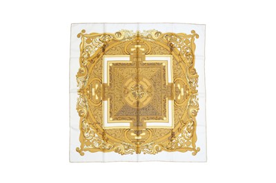 Lot 332 - Hermes 'Animaux Solaires' Silk Print Scarf