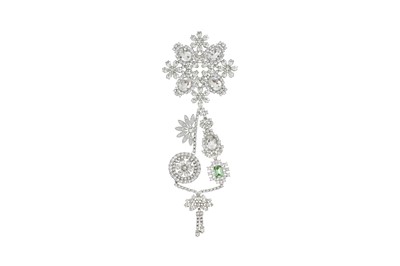 Lot 564 - Burberry Crystal Statement Brooch