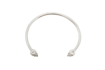 Lot 556 - Alexander McQueen Skull Torque Bangle
