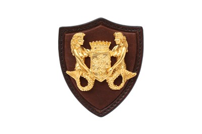 Lot 208 - Miu Miu Brown Crest Brooch