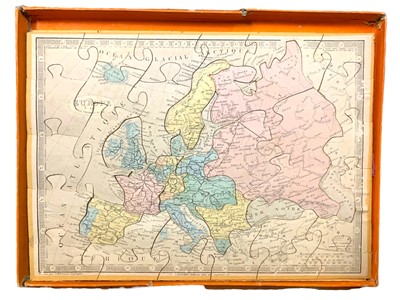 Lot 313 - Jigsaw puzzle.- Jeu De Patience. Atlas Geographique