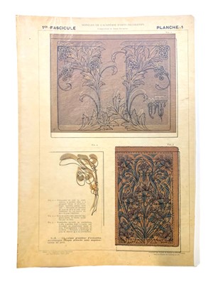 Lot 277 - Decorative Art.- Raymond (Jehan) Le Cuir. Compositions Decoratives