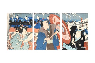 Lot 330 - UTAGAWA TOYOKUNI III (UTAGAWA KUNISADA 1786 - 1865)