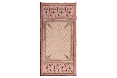 Lot 496 - A KALAMKARI HANGING IN THE STYLE OF A KASHMIRI SHAWL