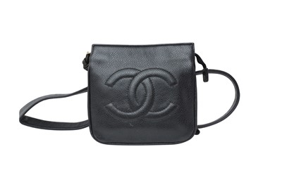 Lot 364 - Chanel Black CC Logo Belt Bag