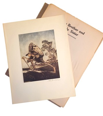 Lot 327 - Rackham. Grimm Bros. Little Brother & Little Sister, Ltd.ed. 1917.